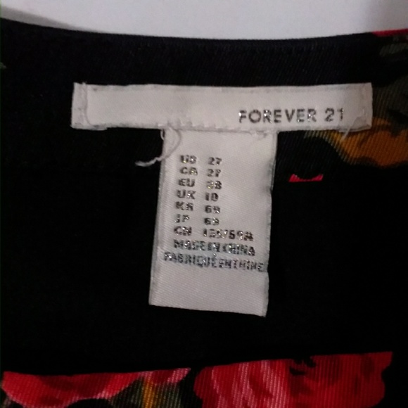 ▪︎Forever 21▪︎Floral Box Pleated Skirt - Picture 6 of 7